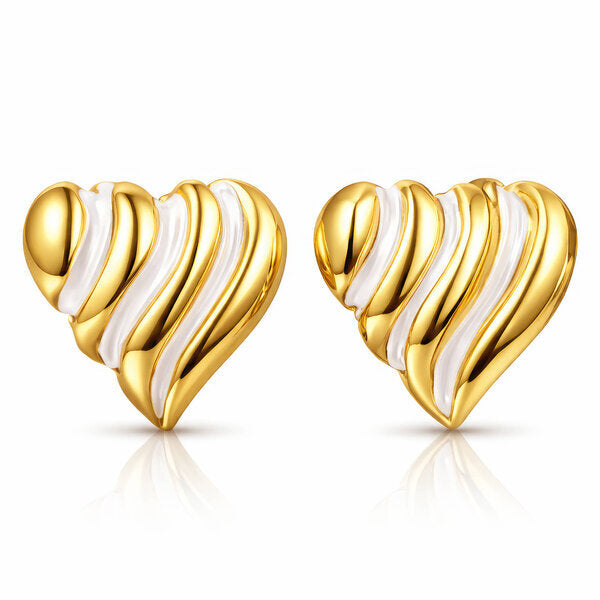 Grace Heart Earrings
