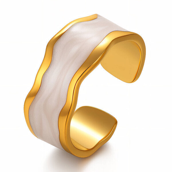 Aurora wave Ring