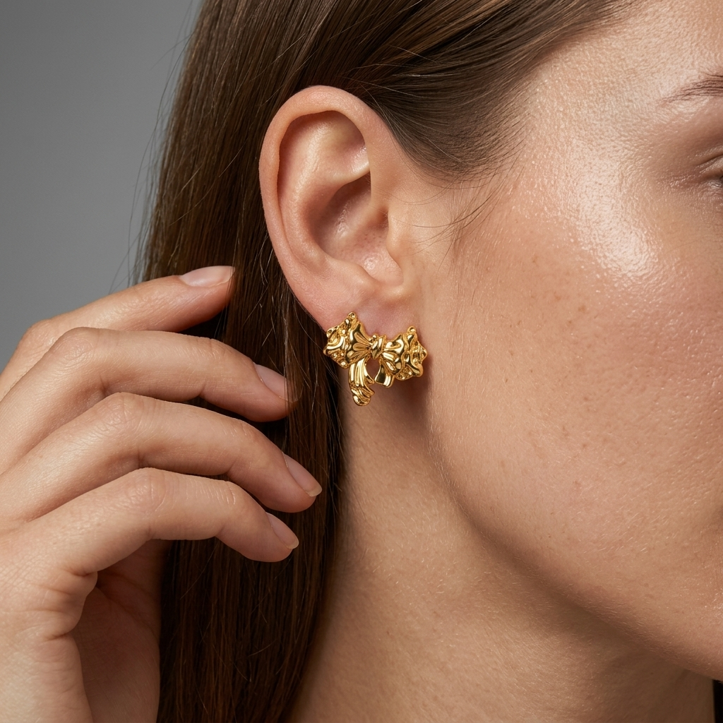 Mila Ribbon Earrings